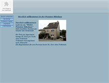 Tablet Screenshot of pension-nikolaus.de